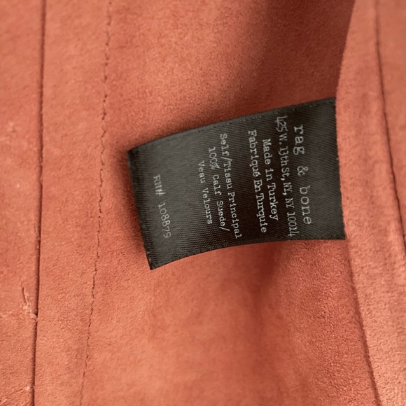 Rag & Bone | Suede leather jacket - Picture 10 of 11